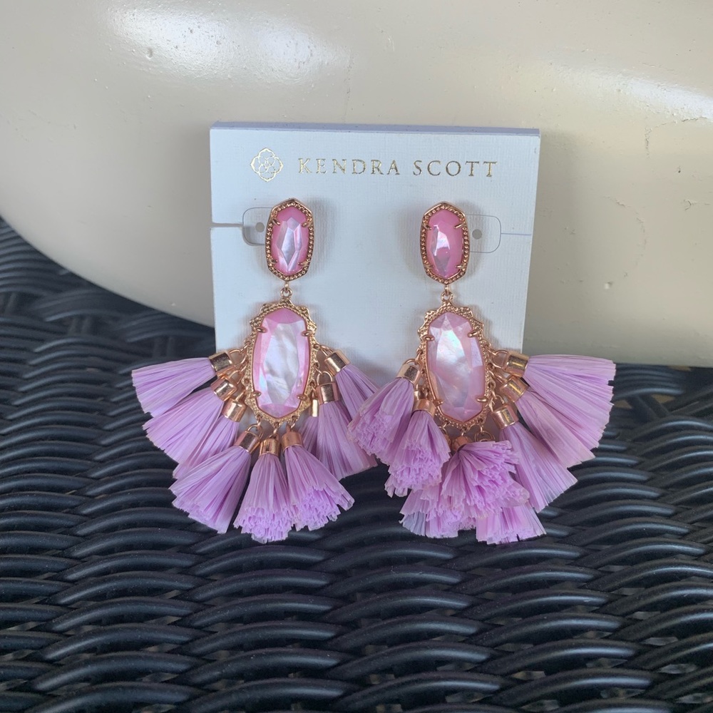 Kendra Scott Lavender Kristen Earrings